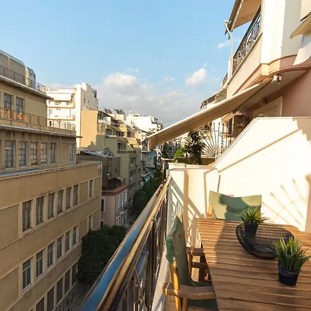Apartment 6th Floor Balcony Acropolis Athens